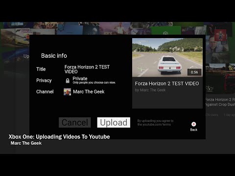 Xbox One: How To Upload Videos To Youtube - UCbFOdwZujd9QCqNwiGrc8nQ
