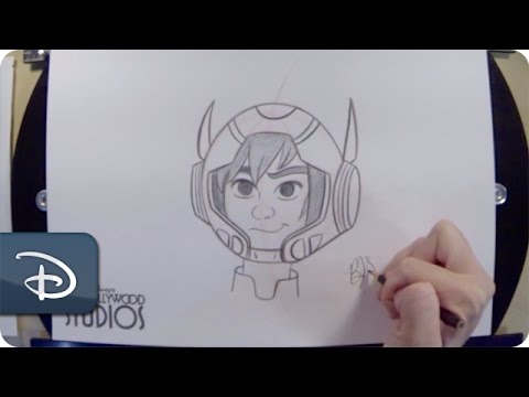 How-To Draw Hiro From Disney's Big Hero 6 | Walt Disney World - UC1xwwLwm6WSMbUn_Tp597hQ
