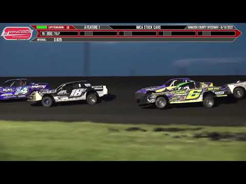 Stock Car &amp; Sport Compact | Hancock County Speedway | 6-13-2022 - dirt track racing video image