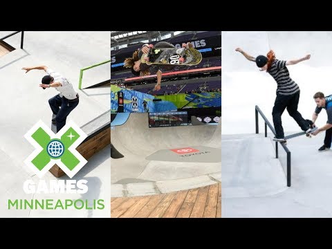 Men’s Skate Street Qualifier, Next X Skate Park & Street: FULL BROADCAST | X Games Minneapolis 2018 - UCxFt75OIIvoN4AaL7lJxtTg