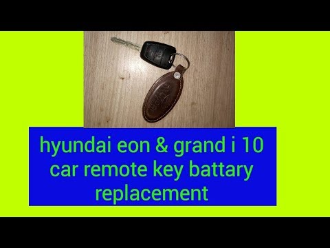 Remplacement De La Pile De La Cl Hyundai I Hyundai I Mk Pa