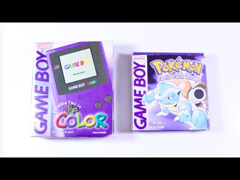 Unboxing Original 1998 Gameboy Color & Pokemon Blue - UCRg2tBkpKYDxOKtX3GvLZcQ