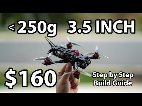 How to build a sub 250g 3.5-inch freestyle FPV Drone for $160 in 2024 - UCu6vuGXK_WSVNf6Yg-OYfzw