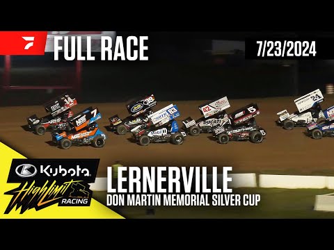 FULL RACE: Kubota High Limit Racing at Lernerville Speedway 7/23/2024 - dirt track racing video image