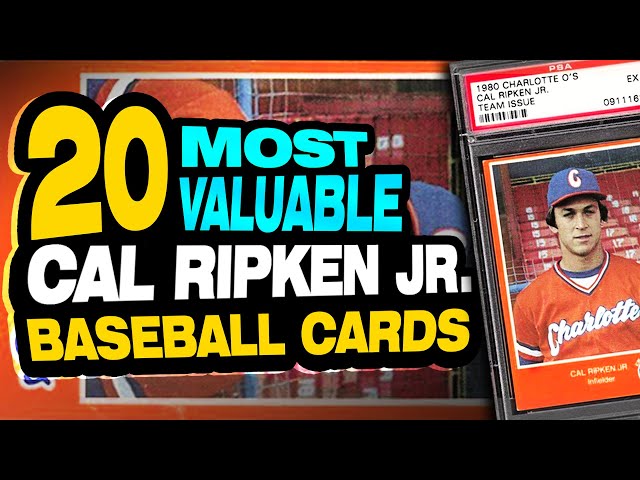 How Much Is A Cal Ripken Baseball Card Worth?