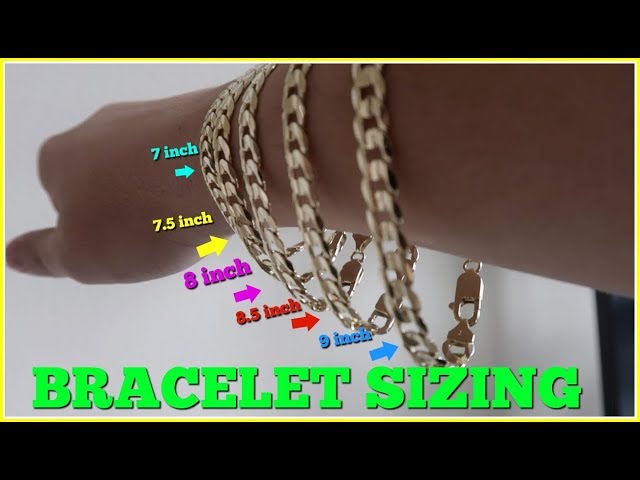 What Size Bracelet Is 18 Cm