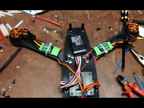 ZMR250 / QAV250 grows to ZMR430 Quadcopter. Final build with ESC and KK2.1HC - UCIJy-7eGNUaUZkByZF9w0ww