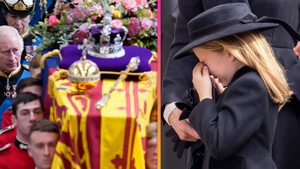 Princess Charlotte Cries at Queen Elizabeth’s Funeral