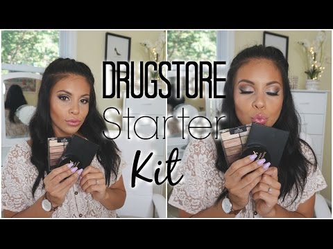 Drugstore Makeup Starter Kit For Beginners | juicyyyyjas - UCqTR5f7YkGro3cPv23SqcqQ