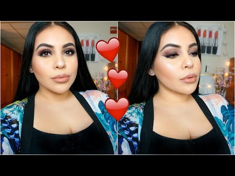 Drugstore Valentine's Day Makeup Tutorial 2018 | JuicyJas - UCqTR5f7YkGro3cPv23SqcqQ