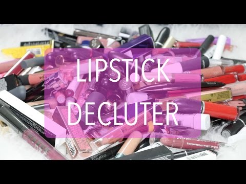 MAKEUP DECLUTTER 2017 - LIPSTICKS | Jerlyn Phan - UCQzbLEHcCzz1bIN9tnpfCXA