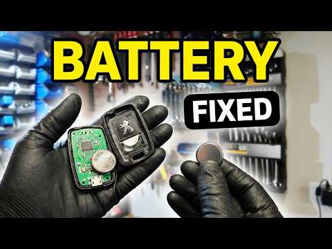 Come si sostituisce la batteria del telecomando delle Peugeot?