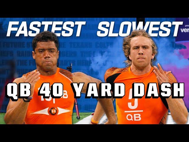 Who Is The Slowest Qb In The Nfl?