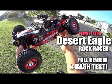 FY03 DESERT EAGLE 3 4X4 1/12 Rock Racer Review -  [UnBox, Inspection, Drive/CRASH Test, Pros & Cons] - UCVQWy-DTLpRqnuA17WZkjRQ