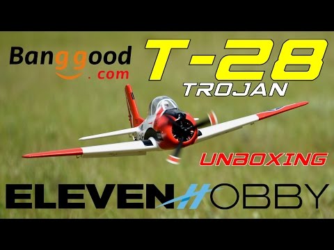 ELEVEN HOBBY / BANGGOOD T-28 1100mm UNBOXING - UCdnuf9CA6I-2wAcC90xODrQ