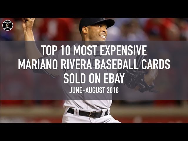 How Much Is A Mariano Rivera Baseball Card Worth?