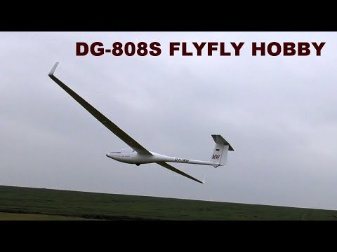 DG-808S FLYFLY HOBBY, maiden flight, RC scale glider, 2018 - UCod7FgtgiZdOExzkZaDEIcQ