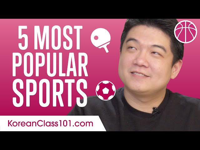 What Sports Do South Korea Play?
