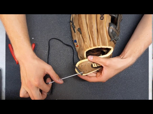 How to Use a Baseball Glove Repair Kit