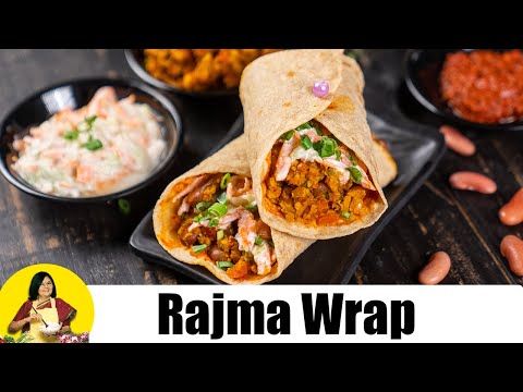 चटपटा राजमा रोल (Chatpata Rajma Wrap) by Tarla Dalal - UCYRRwNWXxCKFaVjFuXo1I8Q