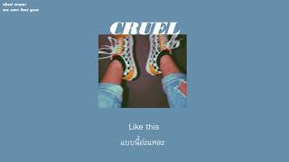 (THAISUB) Cruel - Jeff Bernat แปลเพลง