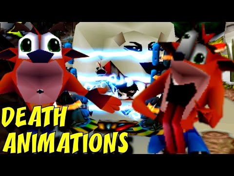 Crash Bandicoot 1, 2 and 3 - ALL Death Animations - UC-2wnBgTMRwgwkAkHq4V2rg