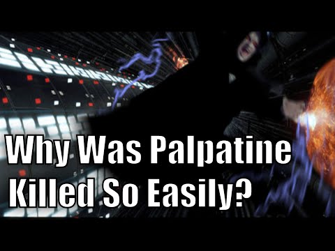 Why was Emperor Palpatine killed so easily? - UC6X0WHKm7Po3FlBepIEg5og
