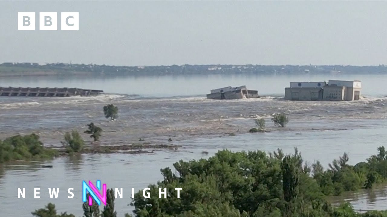 What caused the Ukraine dam breach? – BBC Newsnight