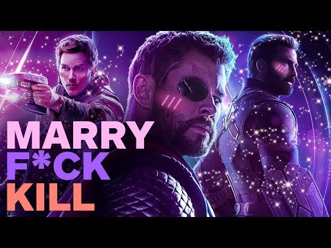 Avengers: Infinity War Cast Plays F**k, Marry, Kill with Pratt, Hemsworth and Evans - UCKy1dAqELo0zrOtPkf0eTMw