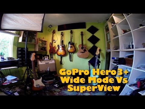 GoPro Hero3+ Wide Mode Vs. SuperView - UCIV6Cl5SzuGCn6OsY33KLMQ