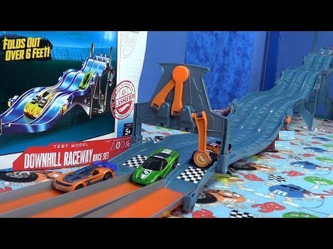 Hot Wheels Downhill Raceway Race Set Product Review (Wavy Lanes Pick List) - UCBvkY-xwhU0Wwkt005XYyLQ