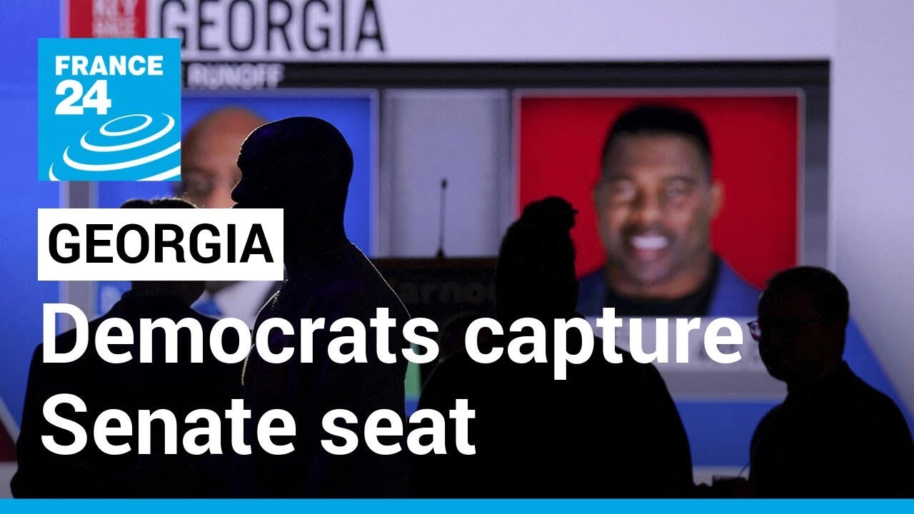 Democrat Warnock beats Republican Walker in Georgia US senate runoff • FRANCE 24 English