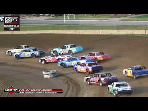 Cole Millard Memorial | Hobby Stock | Clay County Fair Speedway | 6-5-2023 - dirt track racing video image