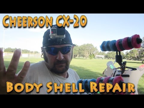 Cheerson CX-20 Body Shell Repair - UC18kdQSMwpr81ZYR-QRNiDg