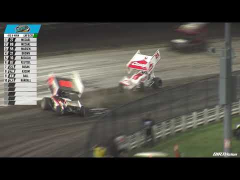 Knoxville Raceway 410 Highlights // July 13, 2024 - dirt track racing video image