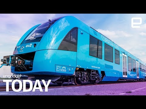 The world's first hydrogen-powered train has started running in Germany | Engadget Today - UC-6OW5aJYBFM33zXQlBKPNA