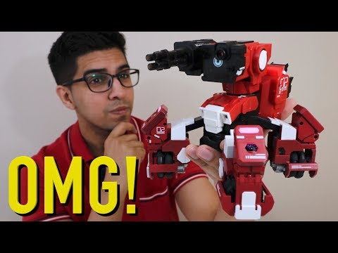 UNBOXING & LETS PLAY - GEIO - FIRST PERSON SHOOTER MECH ROBOT - Battle Bot! FULL REVIEW! - UCkV78IABdS4zD1eVgUpCmaw