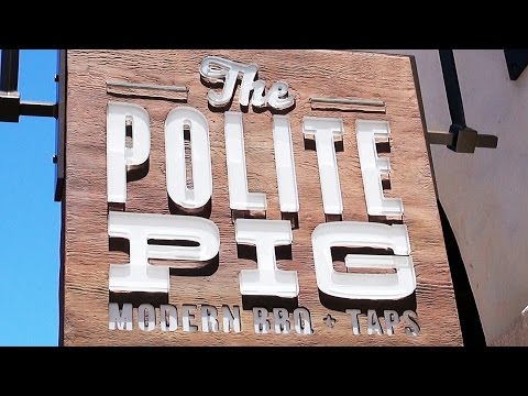 The Polite Pig Restaurant at Disney Springs Tour, Food & Interview - Modern Barbecue, Disney World - UCe-gHr2O_LP7t0YJYHZQZlg