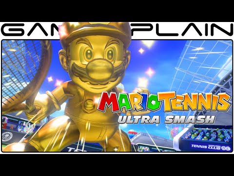 Gold Mario amiibo in Mario Tennis: Ultra Smash - UCfAPTv1LgeEWevG8X_6PUOQ