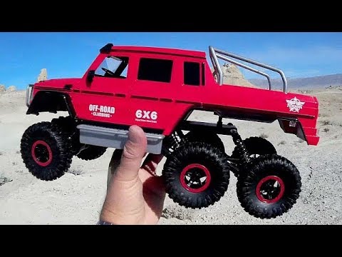 Flytec 6WD Bigfoot RC Rock Crawler Test Drive Review - UC90A4JdsSoFm1Okfu0DHTuQ