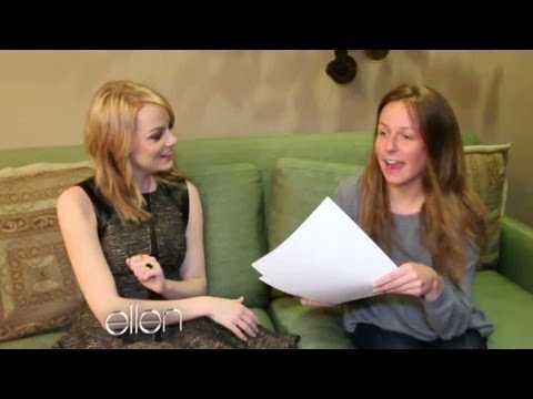 Emma Stone's Backstage Interview - UCp0hYYBW6IMayGgR-WeoCvQ