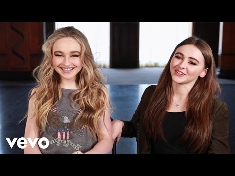 Sabrina Carpenter - Eyes Wide Open (Behind The Scenes with Sabrina and Sarah)