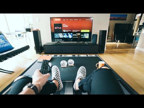 Ultimate 4K TV Setup - 2018 Tech Living Room Tour - UC0MYNOsIrz6jmXfIMERyRHQ