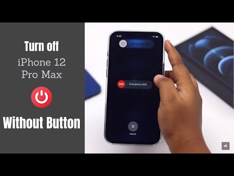 Turn off iPhone 12 Pro Max (2 Ways, without Button)