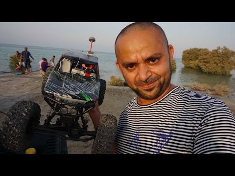 Axial Wraith FPV Off Road Driving at Open Beach - UCsFctXdFnbeoKpLefdEloEQ