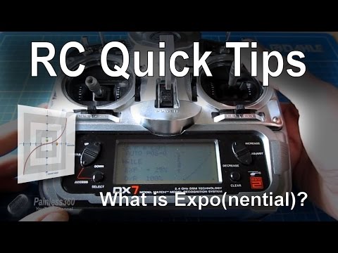RC Quick Tips - What is Expo (Exponential)? - UCp1vASX-fg959vRc1xowqpw