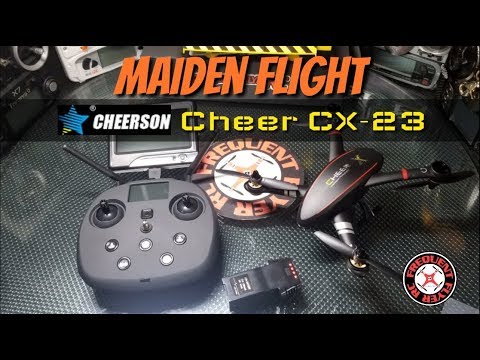 Cheerson Cheer CX-23 Maiden Flight Testing With Commentary - UCNUx9bQyEI0k6CQpo4TaNAw
