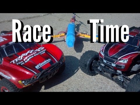 Race Time!  Traxxas Slash vs Stampede vs Tricopter - UC92HE5A7DJtnjUe_JYoRypQ