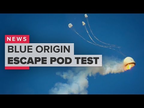 Watch Blue Origin's escape pod test (CNET News) - UCOmcA3f_RrH6b9NmcNa4tdg