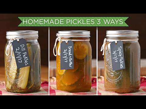 3 Ways To Make Homemade Pickles - UCJFp8uSYCjXOMnkUyb3CQ3Q